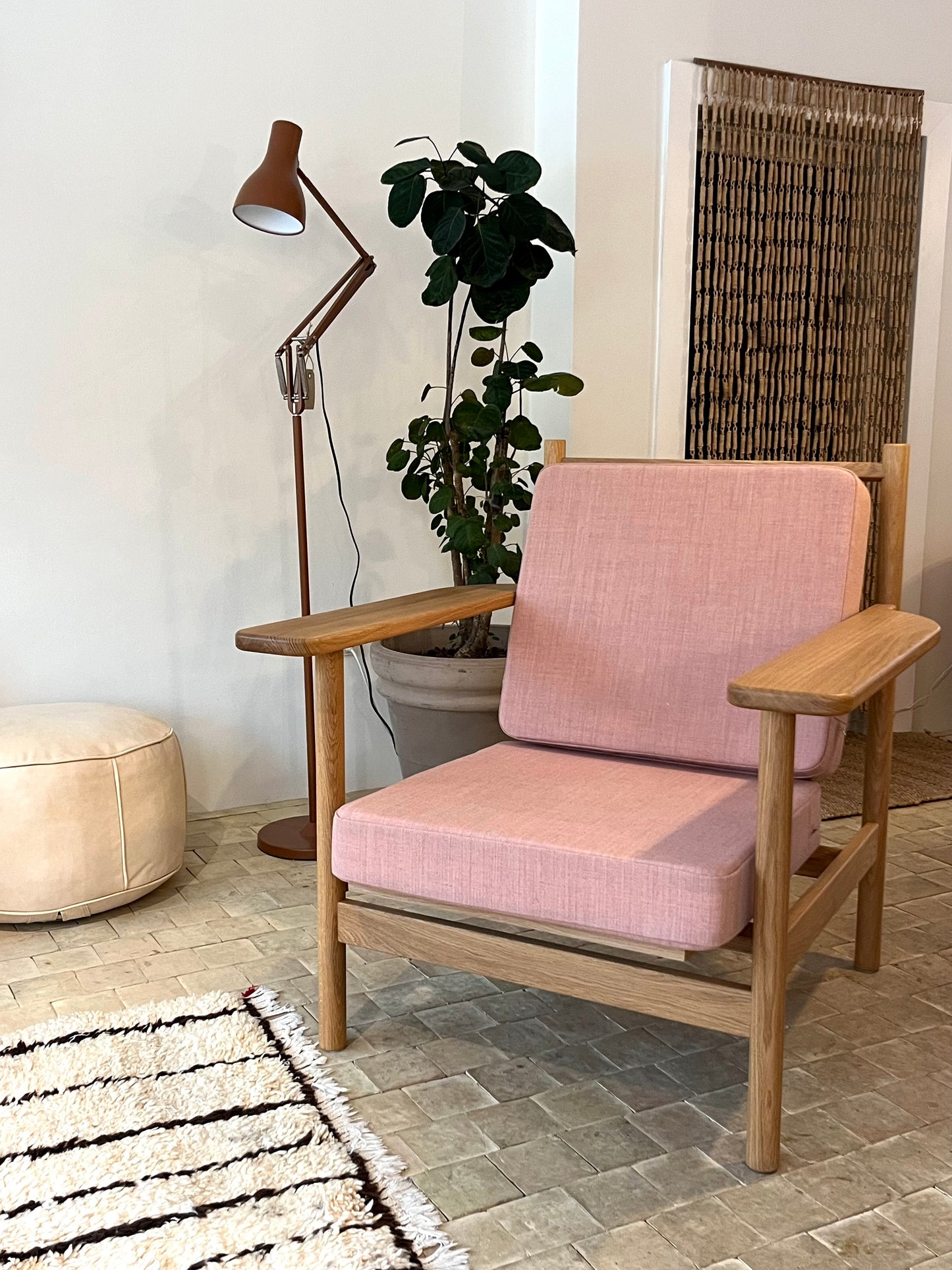 Lænestol - Naturolieret egetræ - H27 - By Sol - novamøbler