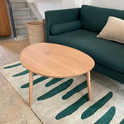 Udstillingsmodel - Organisk formet sofabord - Egetræ - C005 - By Sol