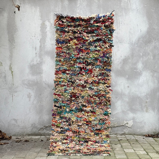 Marokkansk tæppe - Boucheroite - 224x80 cm - novamøbler