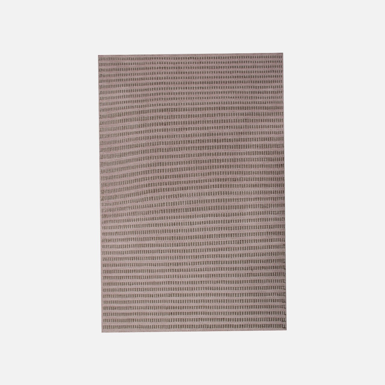 Terra - Gulvtæppe - Woll & Jute - rose og natur jute - novamøbler