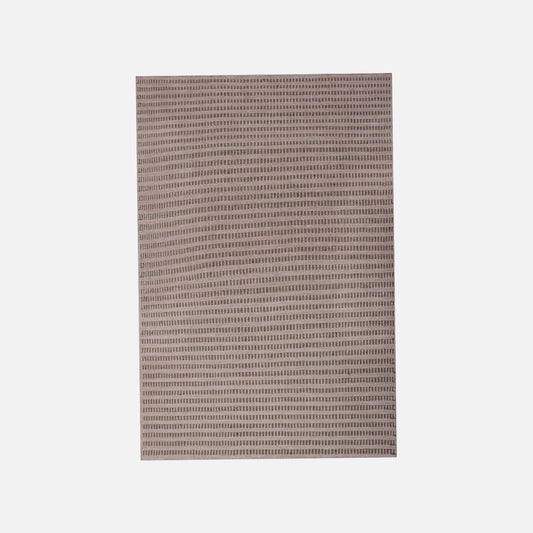 Terra - Gulvtæppe - Woll & Jute - rose og natur jute - novamøbler