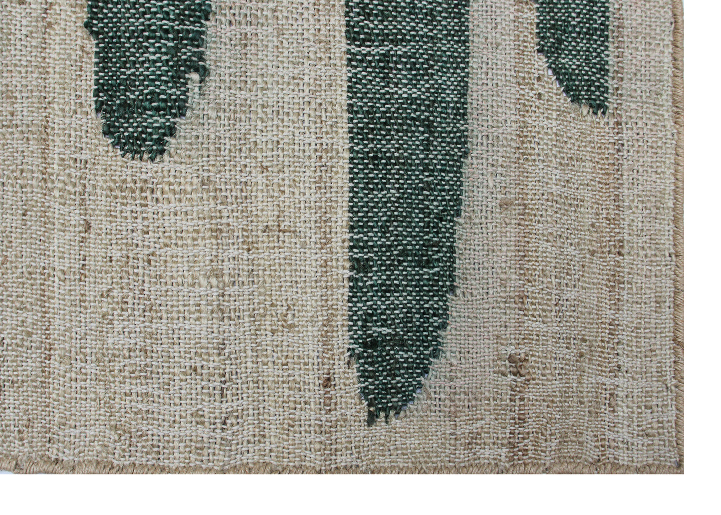 Willow - Gulvtæppe - Jute & Wool - Moss Green - novamøbler