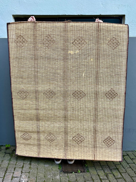 Tuareg Mat / vægdekoration – 154 x 187 cm - novamøbler
