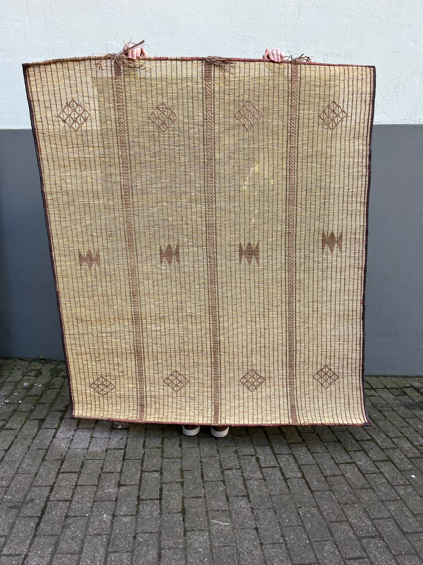 Tuareg Mat / vægdekoration – 165 x 205 cm - novamøbler
