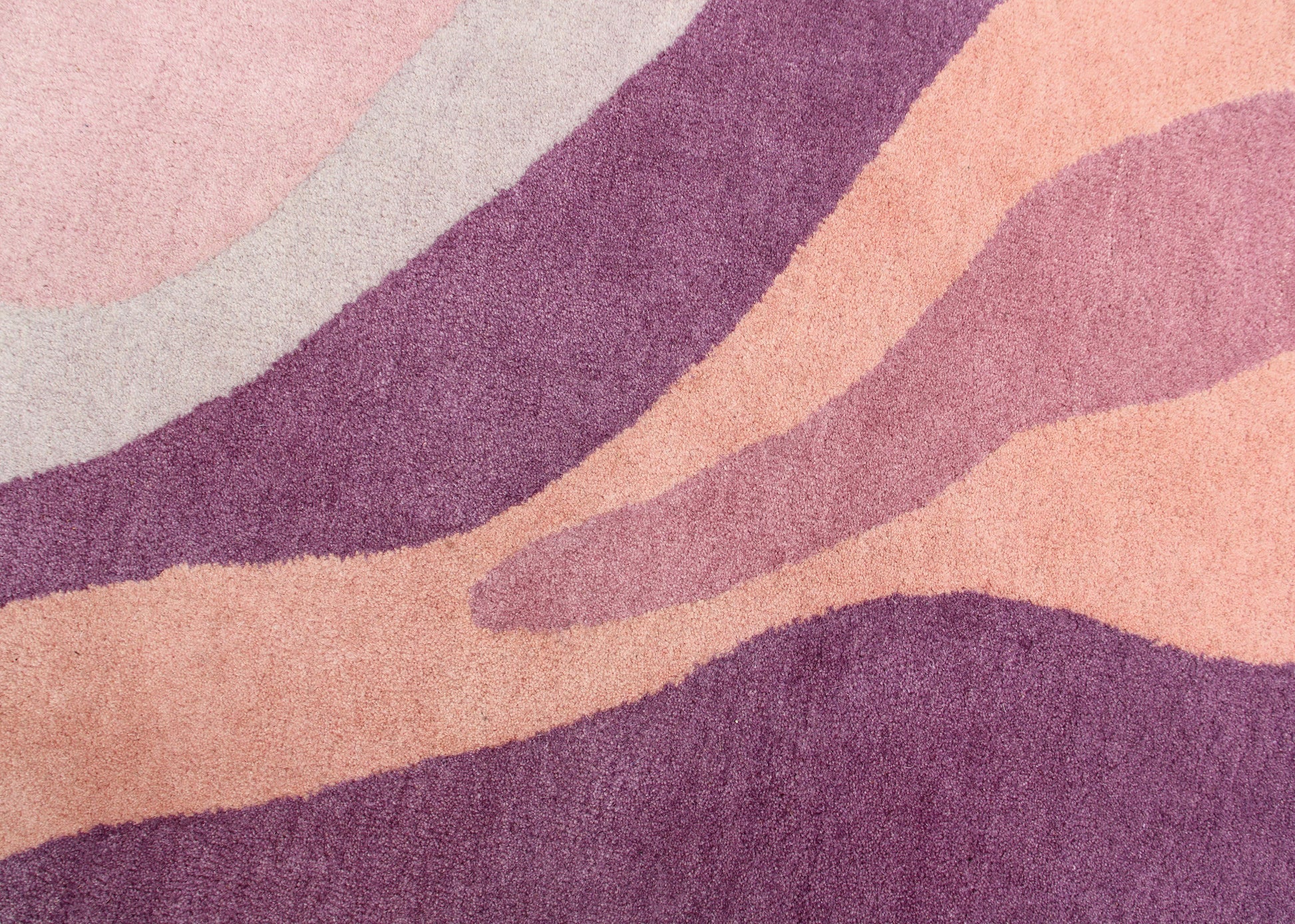 - Gulvtæppe - 100% Uld - Rose - novamøbler