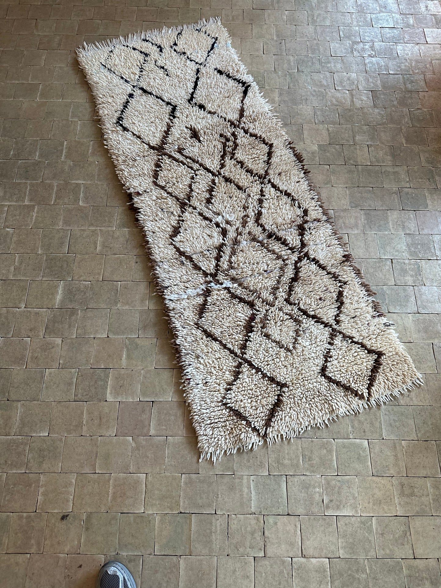 Moroccan rug - Boucheroite - 200 x 90 cm