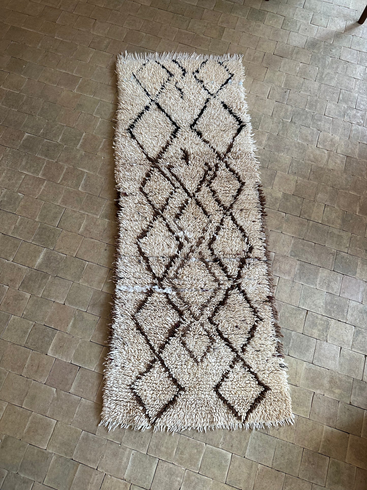 Moroccan rug - Boucheroite - 200 x 90 cm