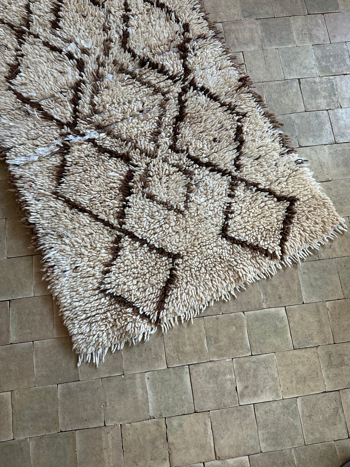 Moroccan rug - Boucheroite - 200 x 90 cm