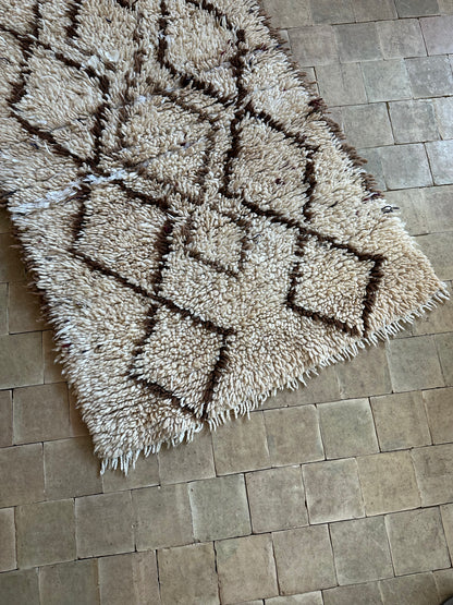 Moroccan rug - Boucheroite - 200 x 90 cm