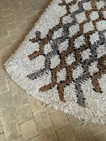 Moroccan rug - Boucheroite - 200 x 90 cm