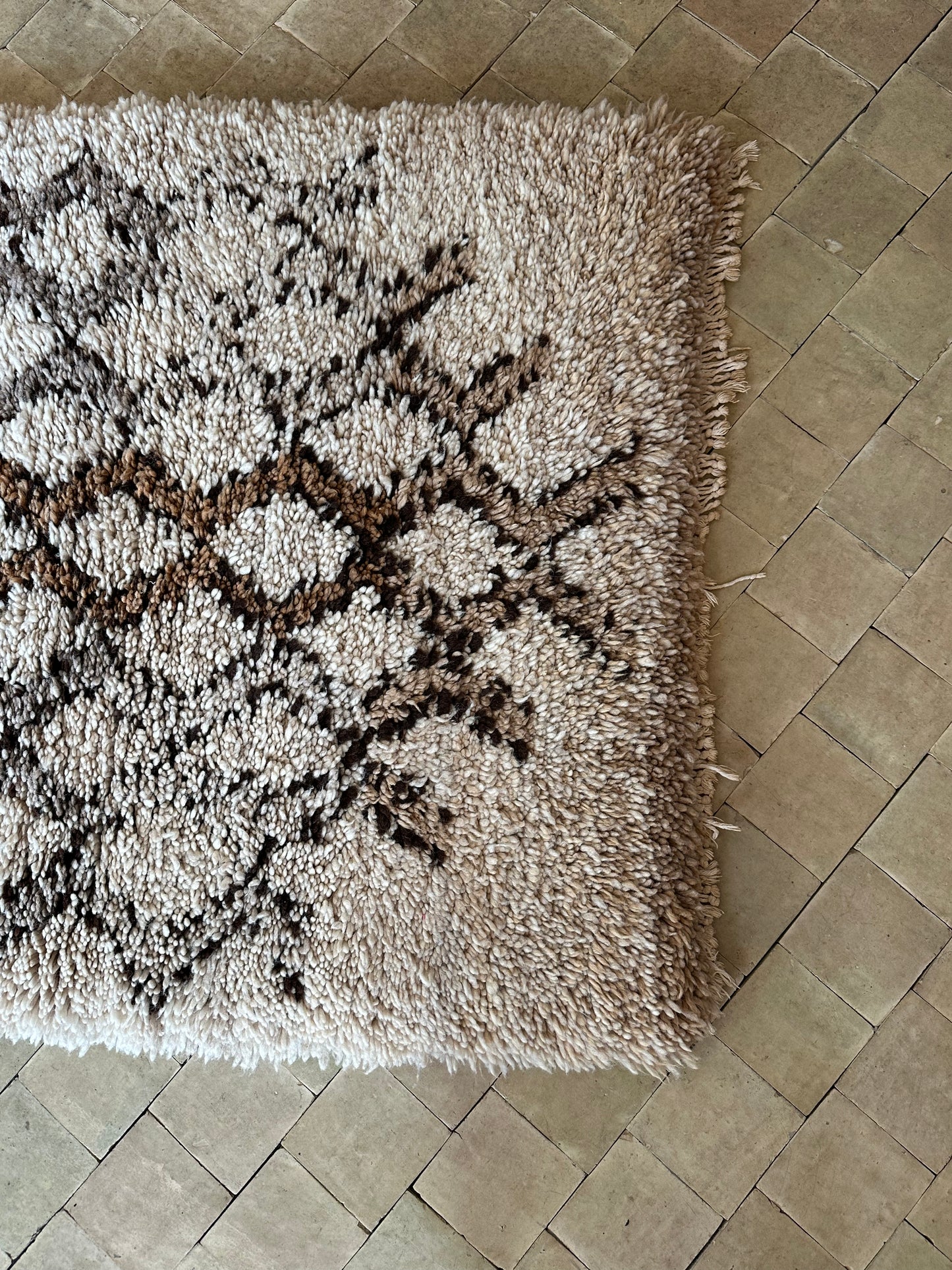 Moroccan rug - Boucheroite - 200 x 90 cm