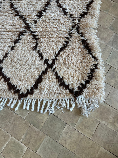 Moroccan rug - Boucheroite - 200 x 90 cm