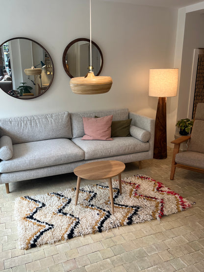 Marokkansk tæppe - Boucheroite - 171x82 cm - novamøbler