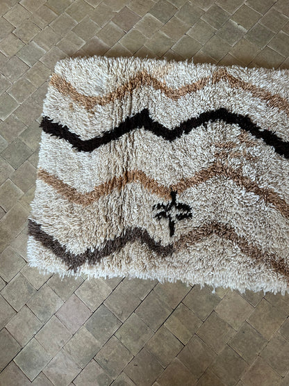 Moroccan rug - Boucheroite - 200 x 90 cm