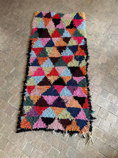 Moroccan rug - Boucheroite - 200 x 90 cm
