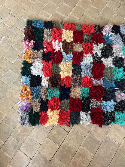 Moroccan rug - Boucheroite - 200 x 90 cm