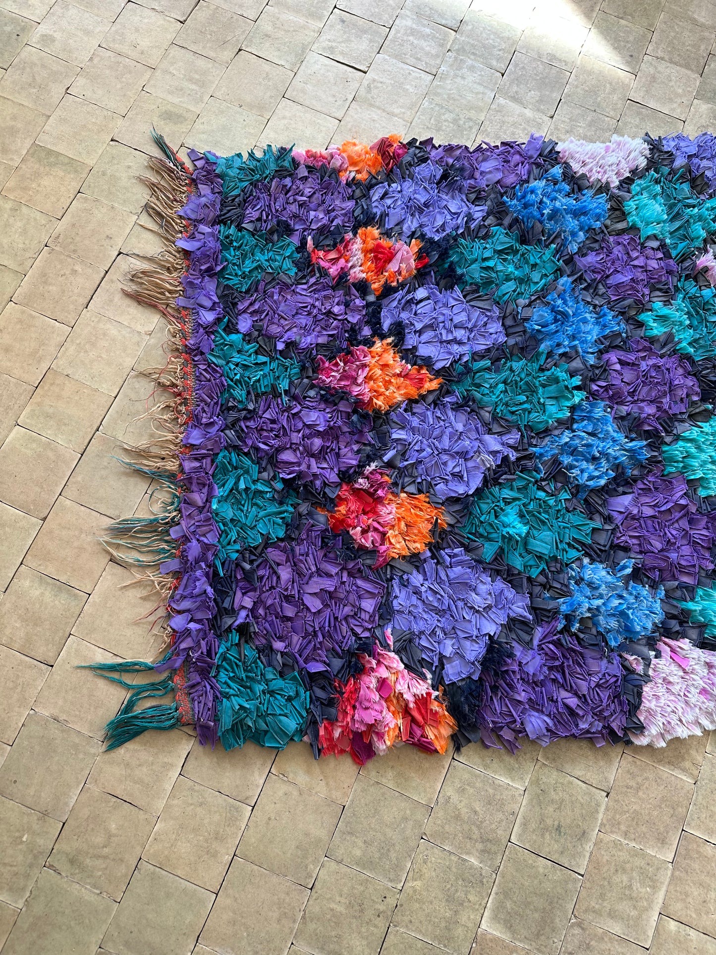 Moroccan rug - Boucheroite - 200 x 90 cm