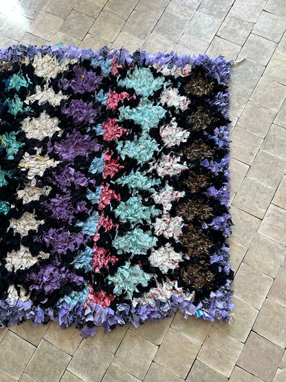Moroccan rug - Boucheroite - 200 x 90 cm