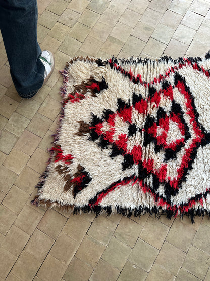 Moroccan rug - Boucheroite - 200 x 90 cm