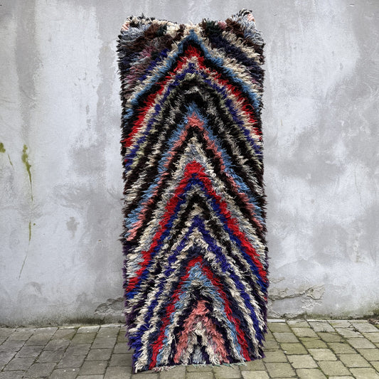Marokkansk tæppe - Boucheroite 200x80 cm - novamøbler