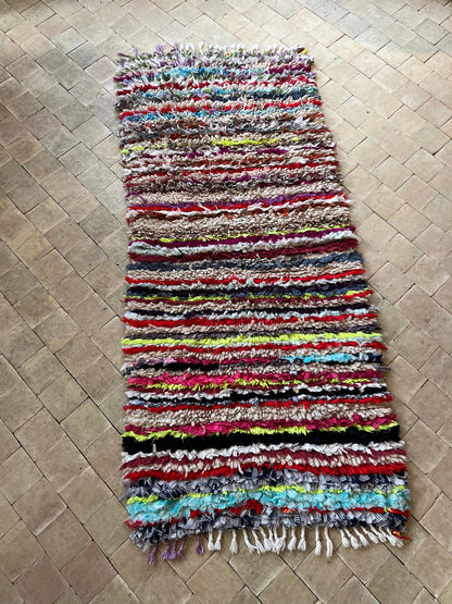 Marokkansk tæppe - Boucheroite - 164 x 70 cm - novamøbler