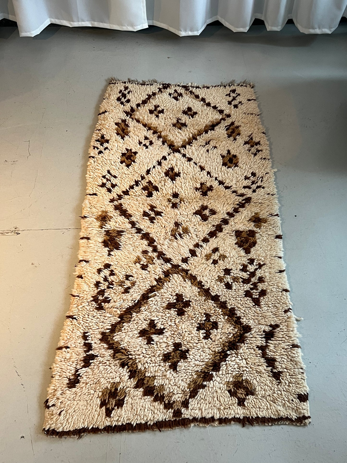 Marokkansk tæppe - Boucheroite - 174x 82 cm