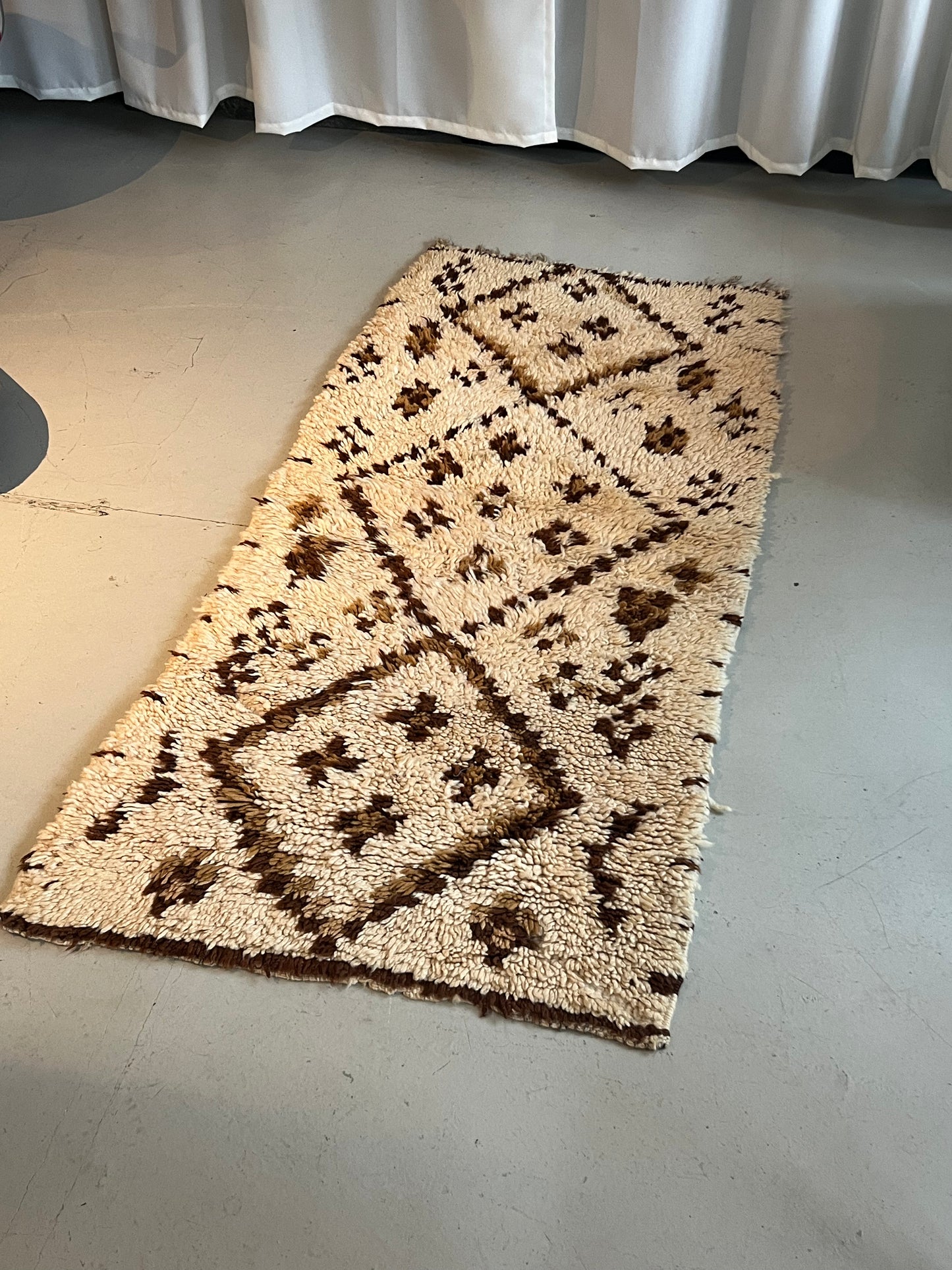 Marokkansk tæppe - Boucheroite - 174x 82 cm