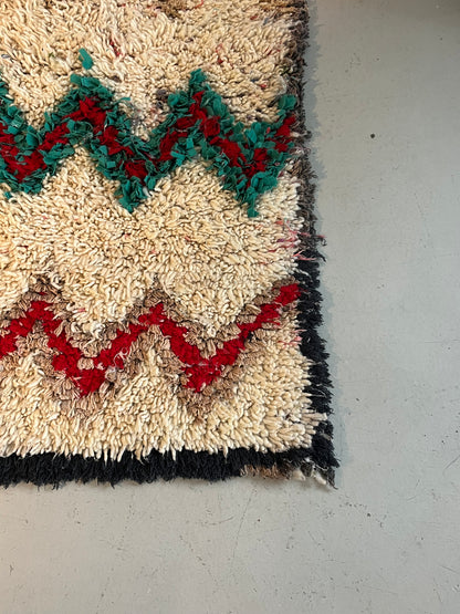 Marokkansk tæppe - Boucheroite - 162x 80 cm