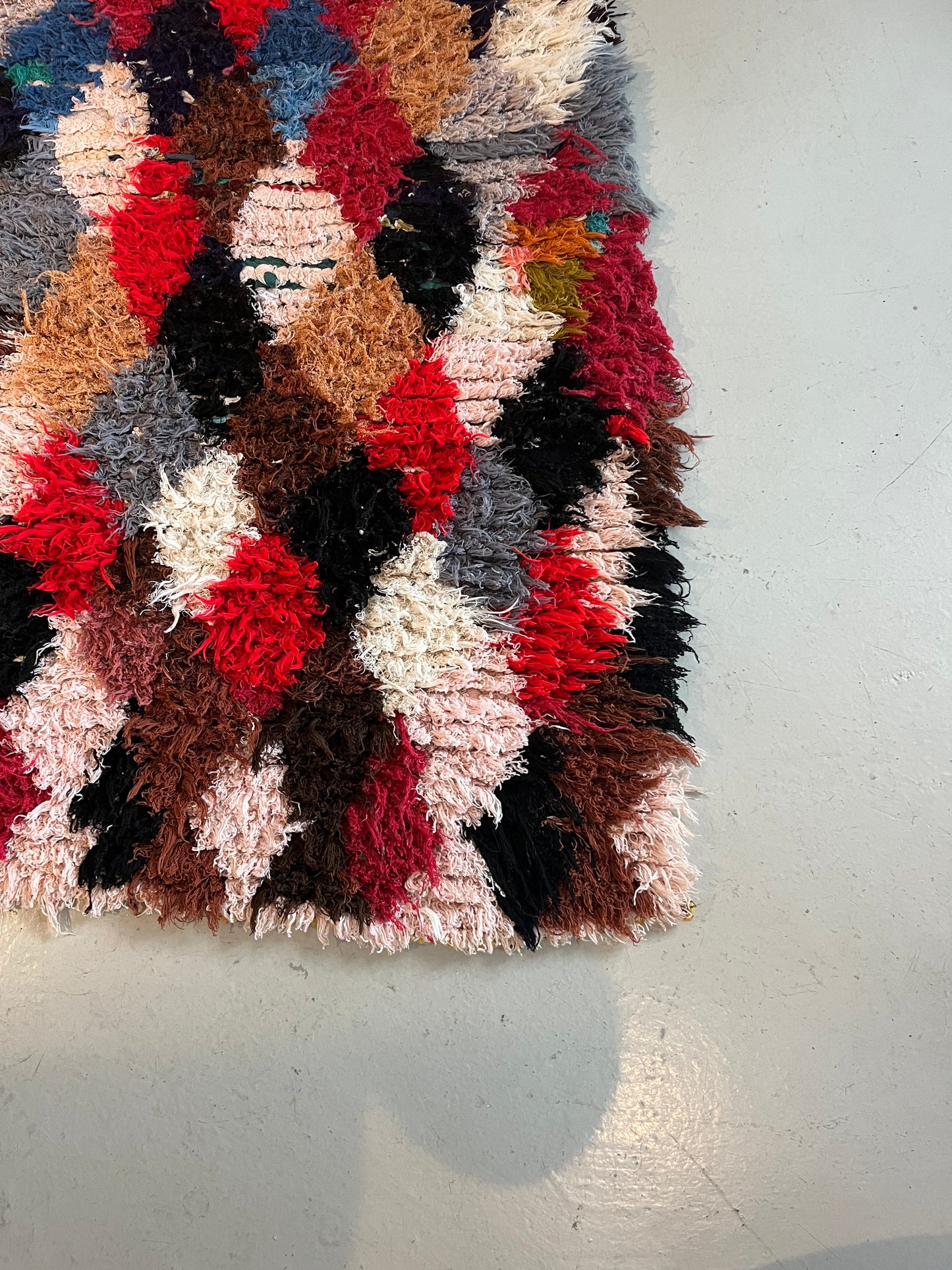 Marokkansk tæppe - Boucheroite - 200 x 90 cm