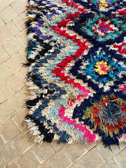 Marokkansk tæppe - Boucheroite - 156 x 90 cm - novamøbler