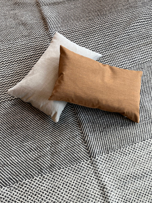 Kelimtæppe - Håndvævet Marokkansk gulvtæppe - 300 x 193 cm - novamøbler