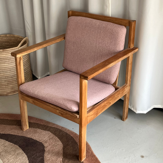 Udstillingsmodel - Lænestol - Teaktræ - By Sol - novamøbler