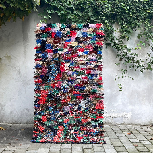 Marokkansk tæppe - Boucheroite - 178x102 cm - novamøbler
