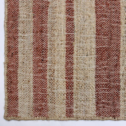 Willow - Gulvtæppe - Jute - Pink - novamøbler