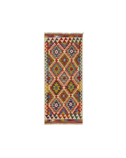 Kelimløber - Håndvævet Afghansk - 66 x 152 cm