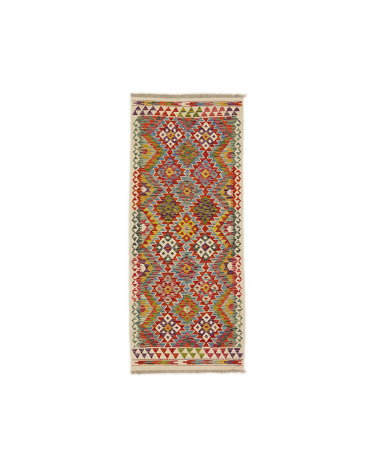 Kelimløber - Håndvævet Afghansk - 79 x 189 cm - novamøbler