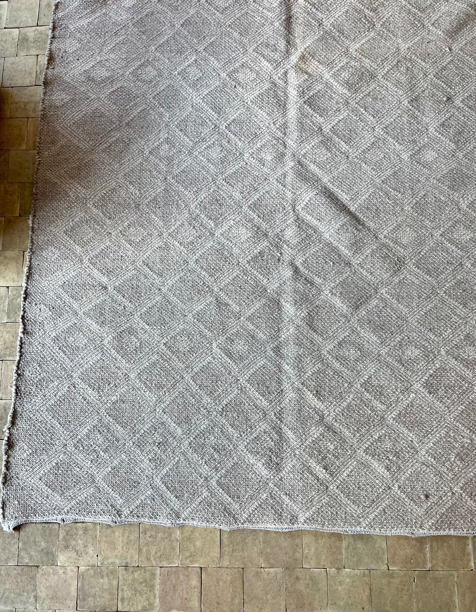 Kelimtæppe - Håndvævet Marokkansk gulvtæppe - 265 x 146 cm - novamøbler