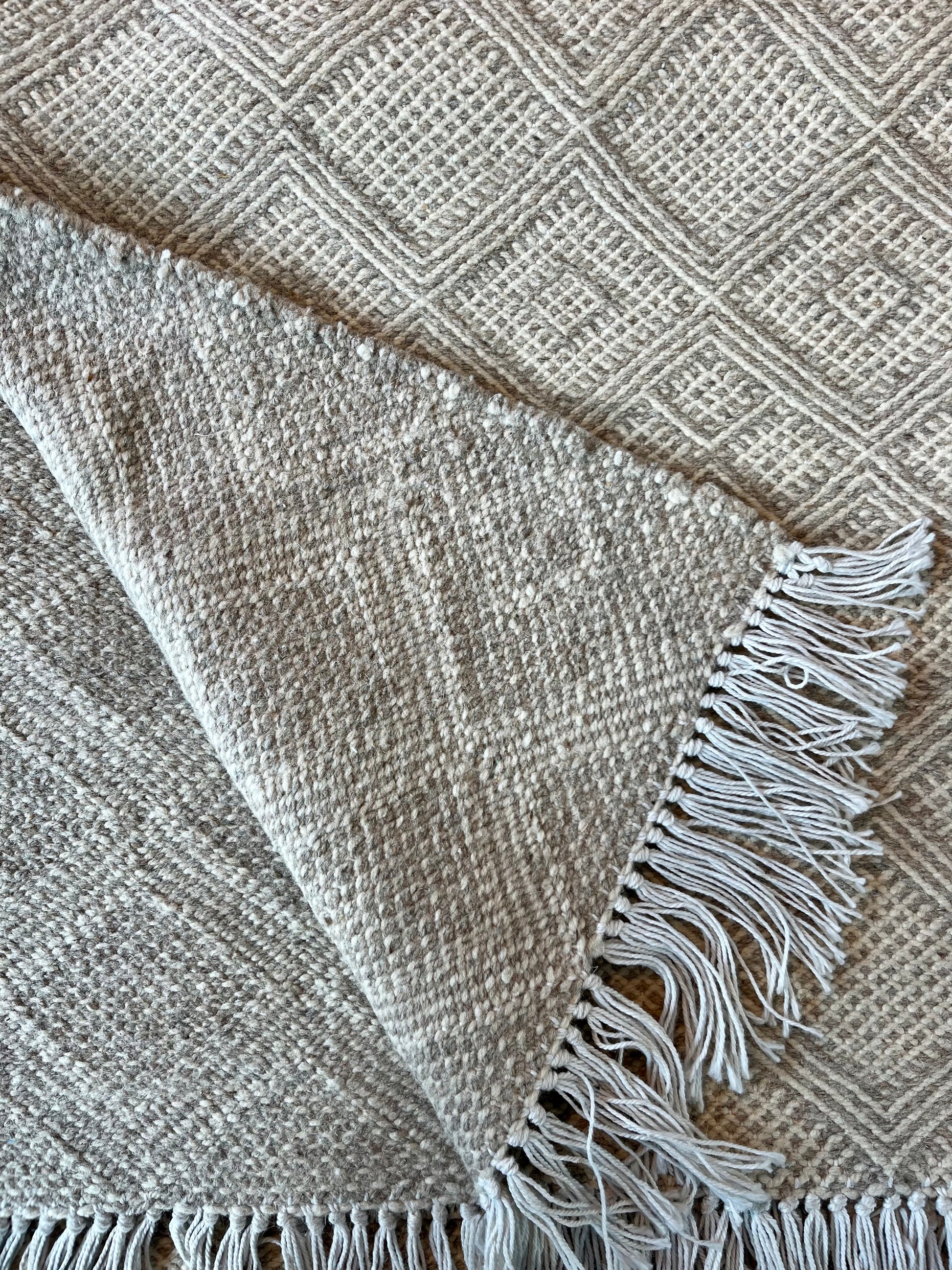 Kelimtæppe - Håndvævet Marokkansk gulvtæppe - 265 x 146 cm - novamøbler