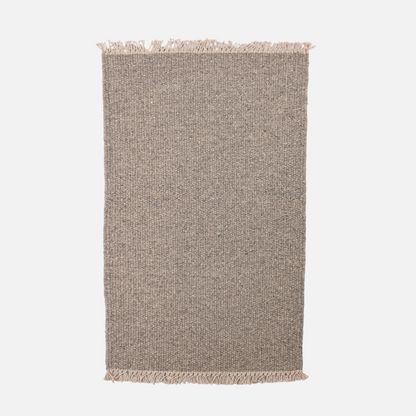 Regnbue - Gulvløber - 100% Uld - Medium Grey - novamøbler