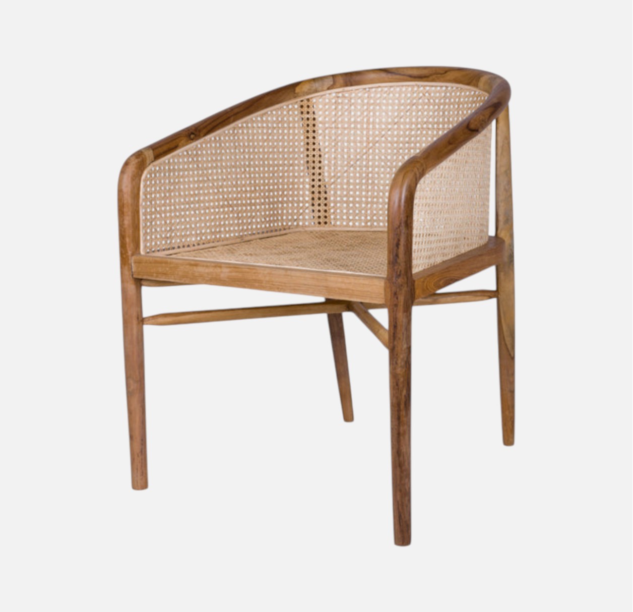 Lænestol - Teaktræ/Rattan - By Sol - novamøbler