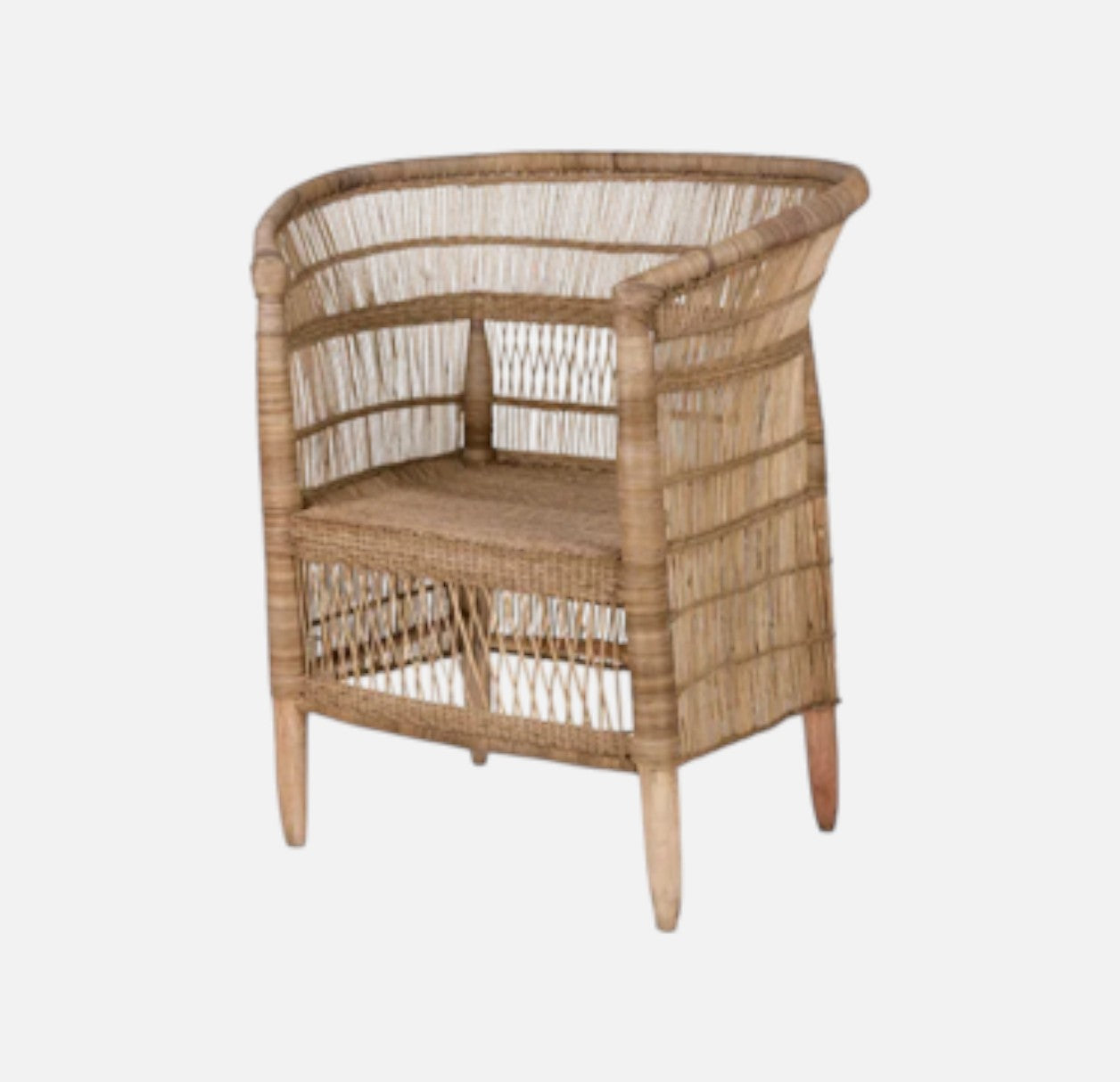 Lænestol i rattan - novamøbler