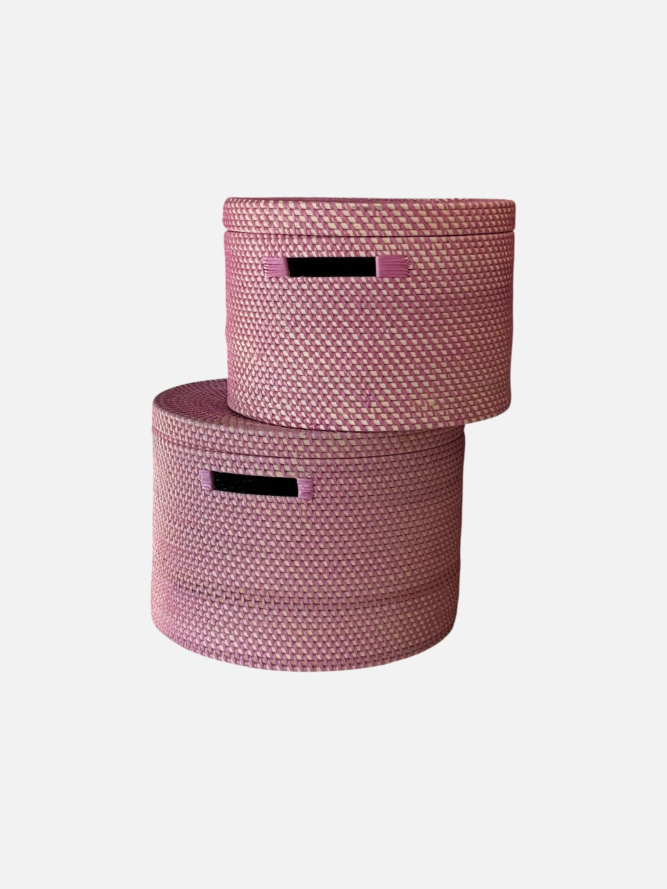 Bambuskurv - B002 - Lyserød - novamøbler
