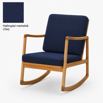 Gyngestol - Egetræ - P005 - By Sol - novamøbler