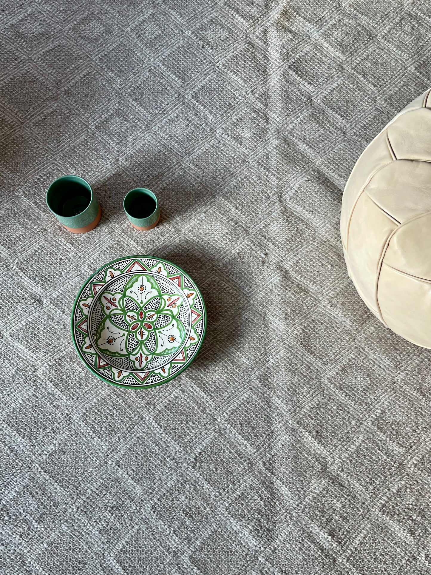 Kelimtæppe - Håndvævet Marokkansk gulvtæppe - 265 x 146 cm - novamøbler