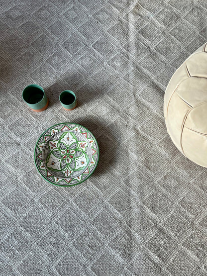 Kelimtæppe - Håndvævet Marokkansk gulvtæppe - 265 x 146 cm - novamøbler