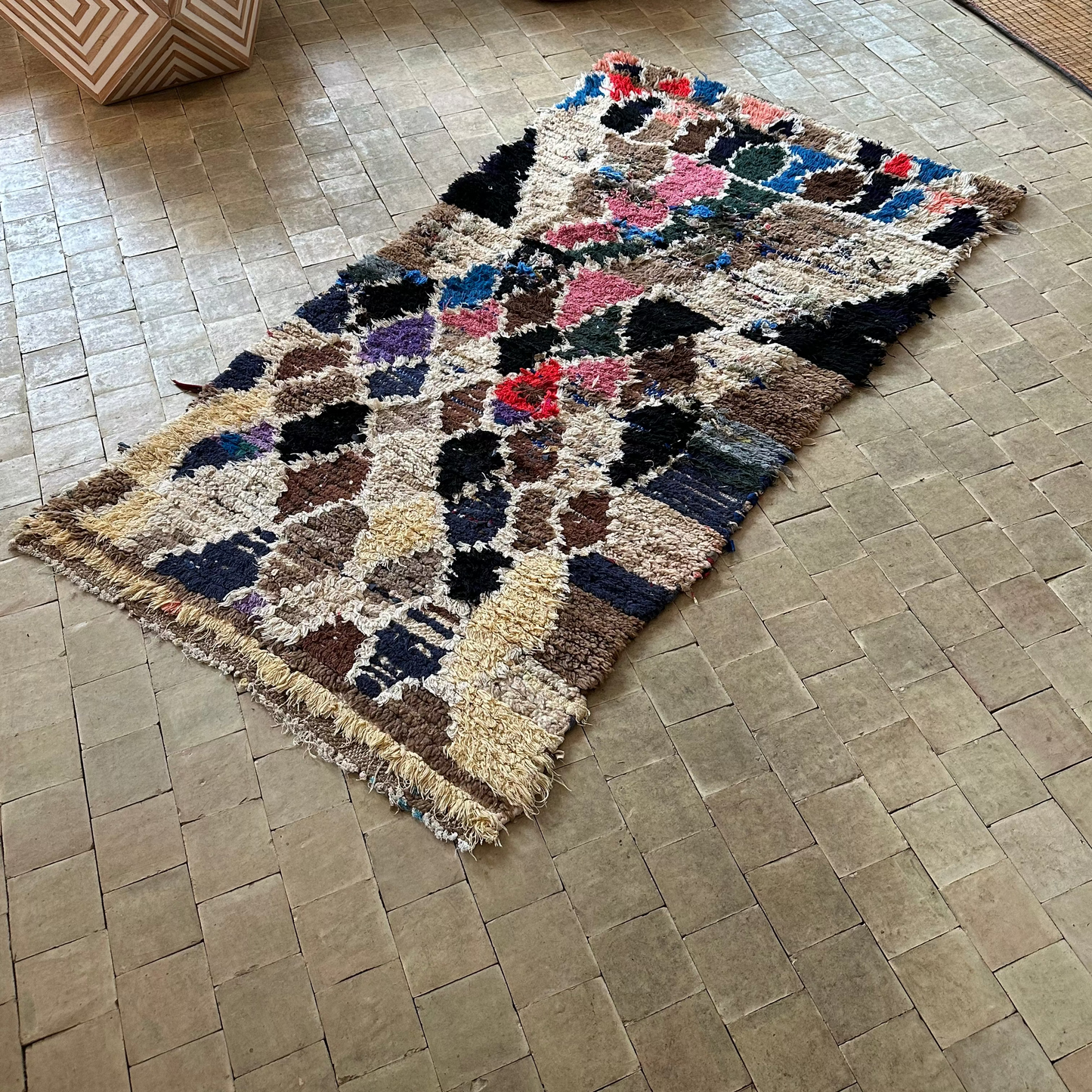 Moroccan rug - Boucheroite - 200 x 90 cm
