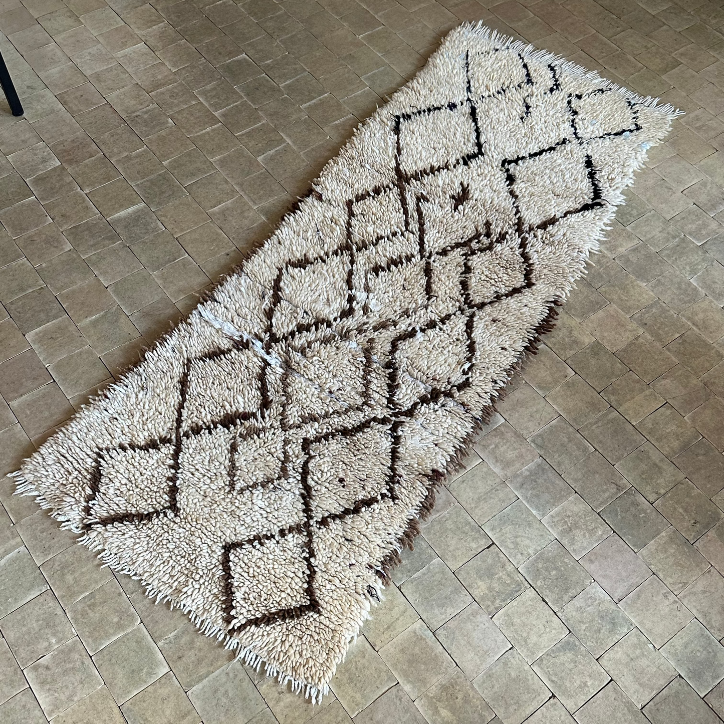 Moroccan rug - Boucheroite - 200 x 90 cm