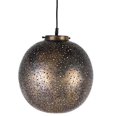 Marokkansk loftlampe - Messing - L008 - novamøbler