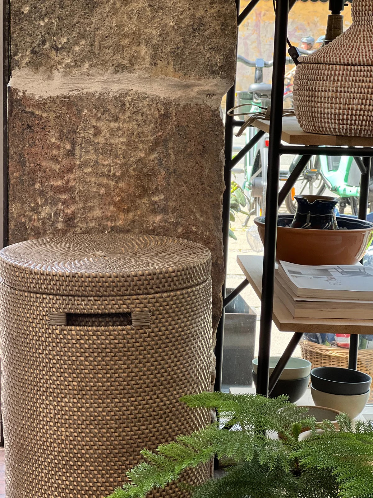 Bambuskurv - B001 - Moccabrun - novamøbler