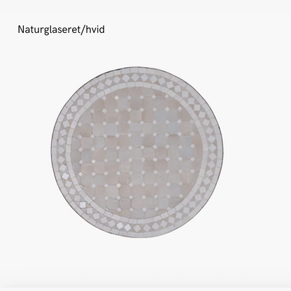 Mosaikbord - Rundt - flere farver - novamøbler